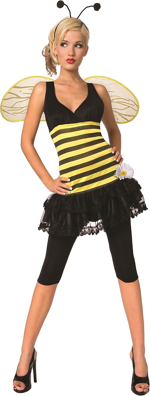 Toy Island Girls Costumes Honey Bee Dress - SmallSize 6-8