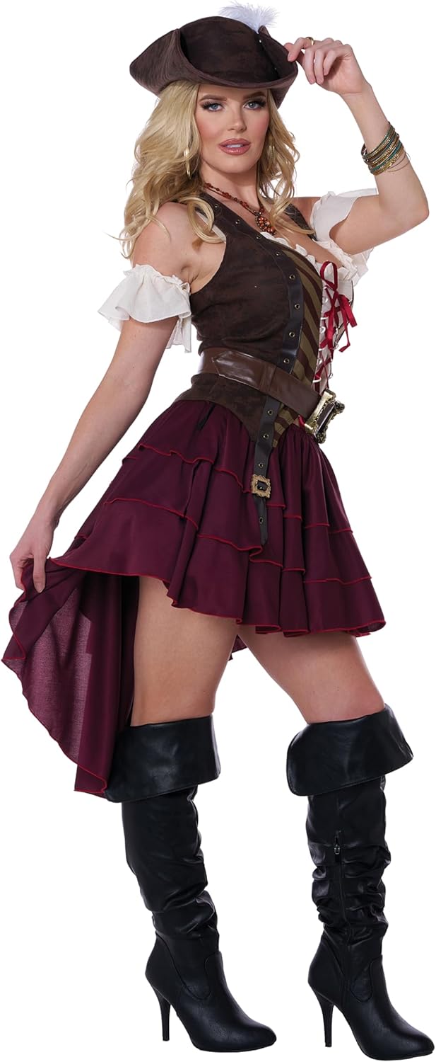 Alluring Swashbuckler Captain Costume