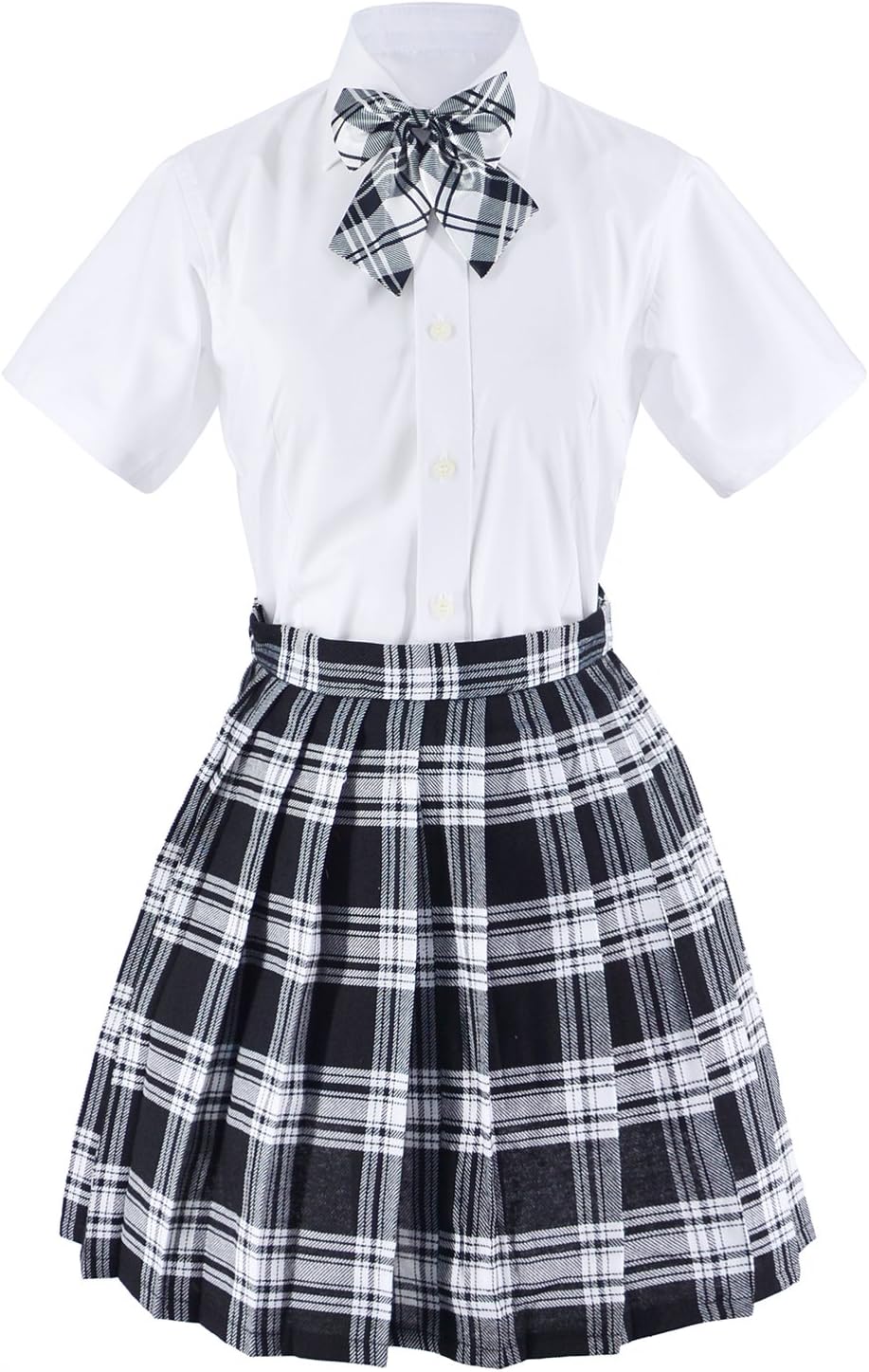 Elibelle Japanese Tartan Pleated School Uniform