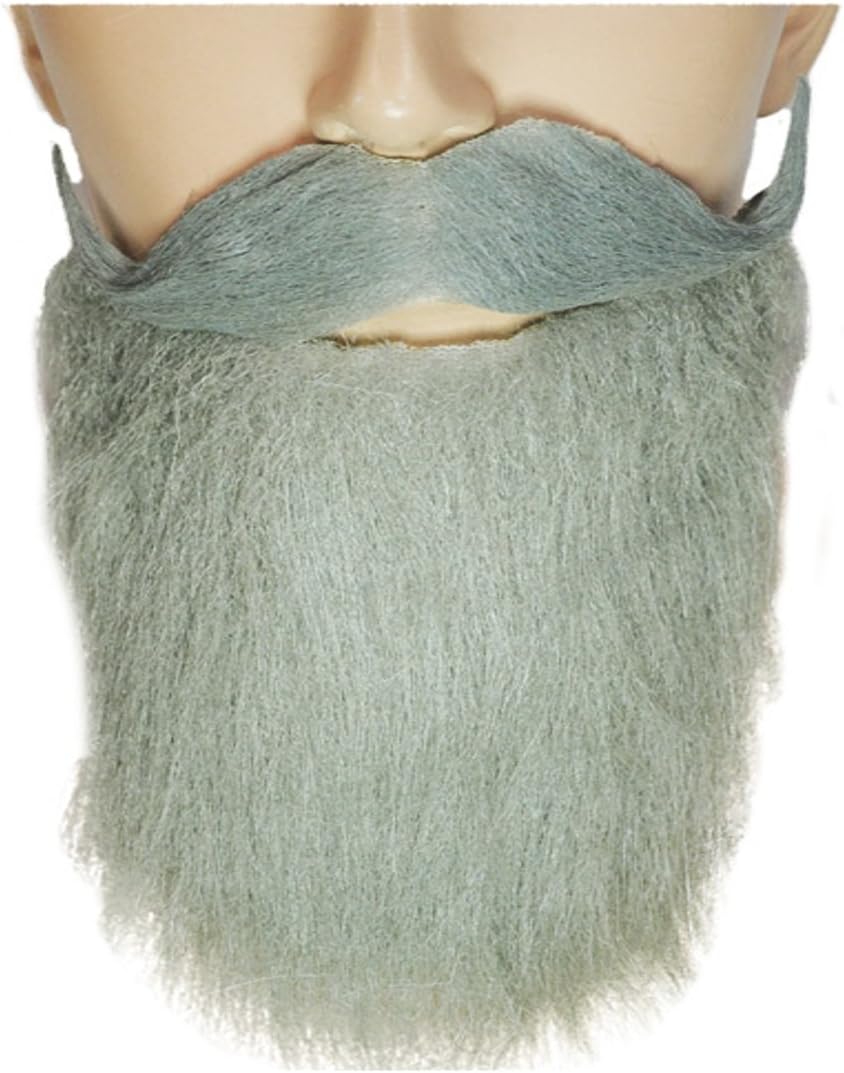 Complete Your Look with Lacey Wigs Full Goatee Mustache