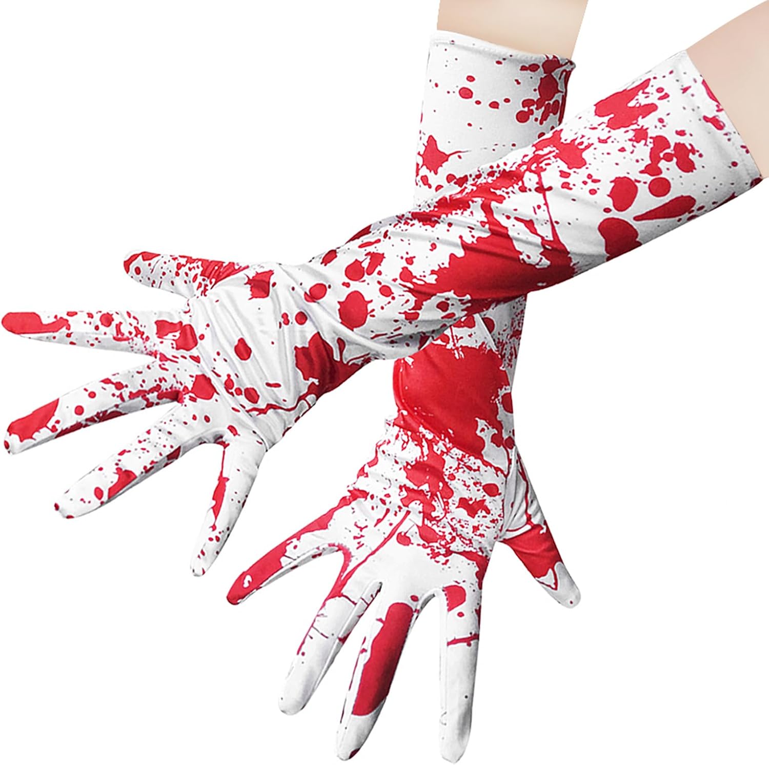 Halloween Bloody Gloves and Stockings Set for Women - Cosplay Party