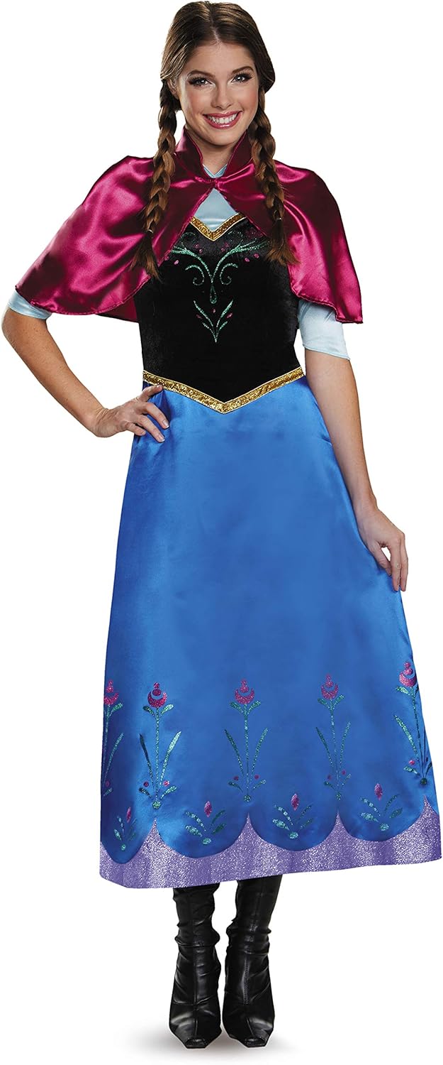Disguise Womens Frozen Anna Costume Snug and Stylish for Any Event