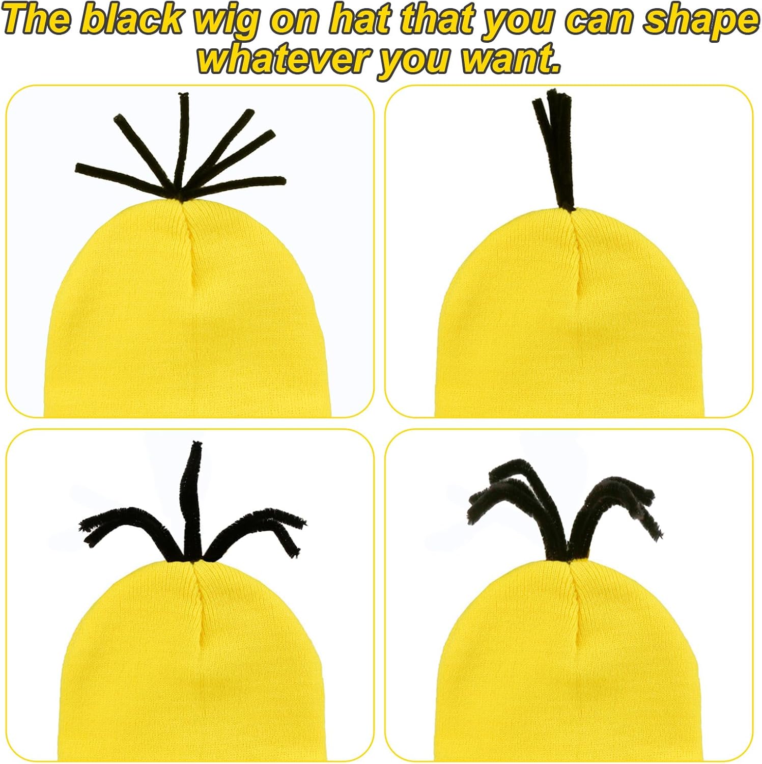 Un-be-atable Costume Accessories Yellow Set