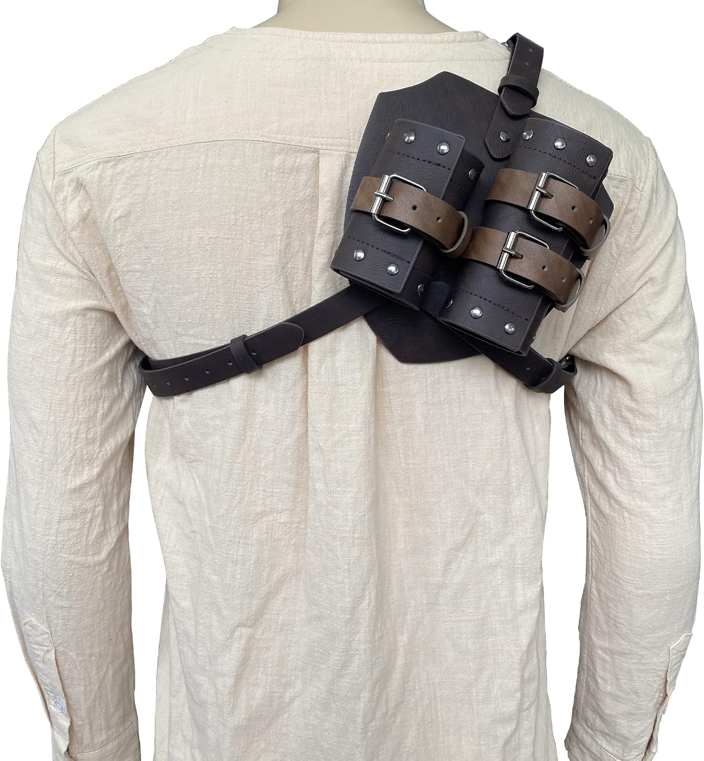 HiiFeuer Adjustable Faux Leather Holster for LARP