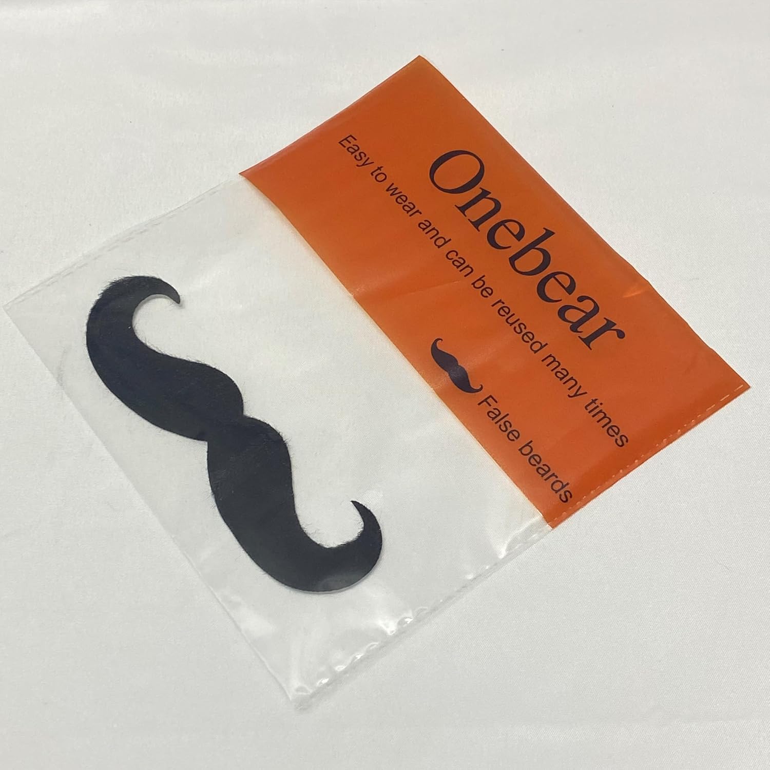 Onebear Black Fake Mustache Bead for Cosplay