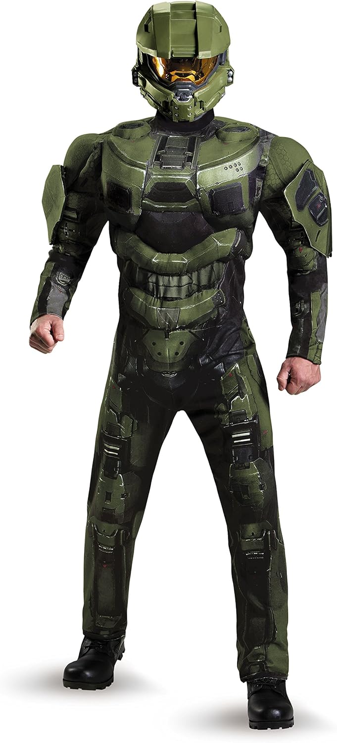 Unbeatable Master Chief Costume for Men Halloween More