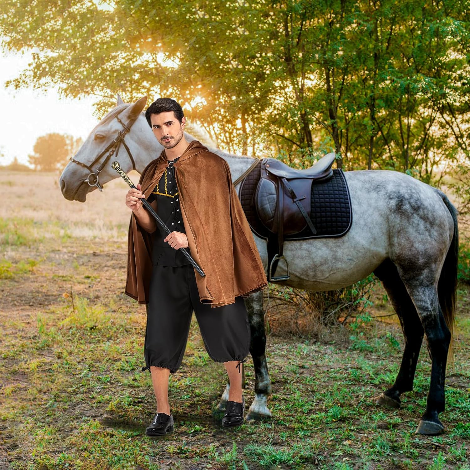 SunnyLisa - medieval cloak for Halloween