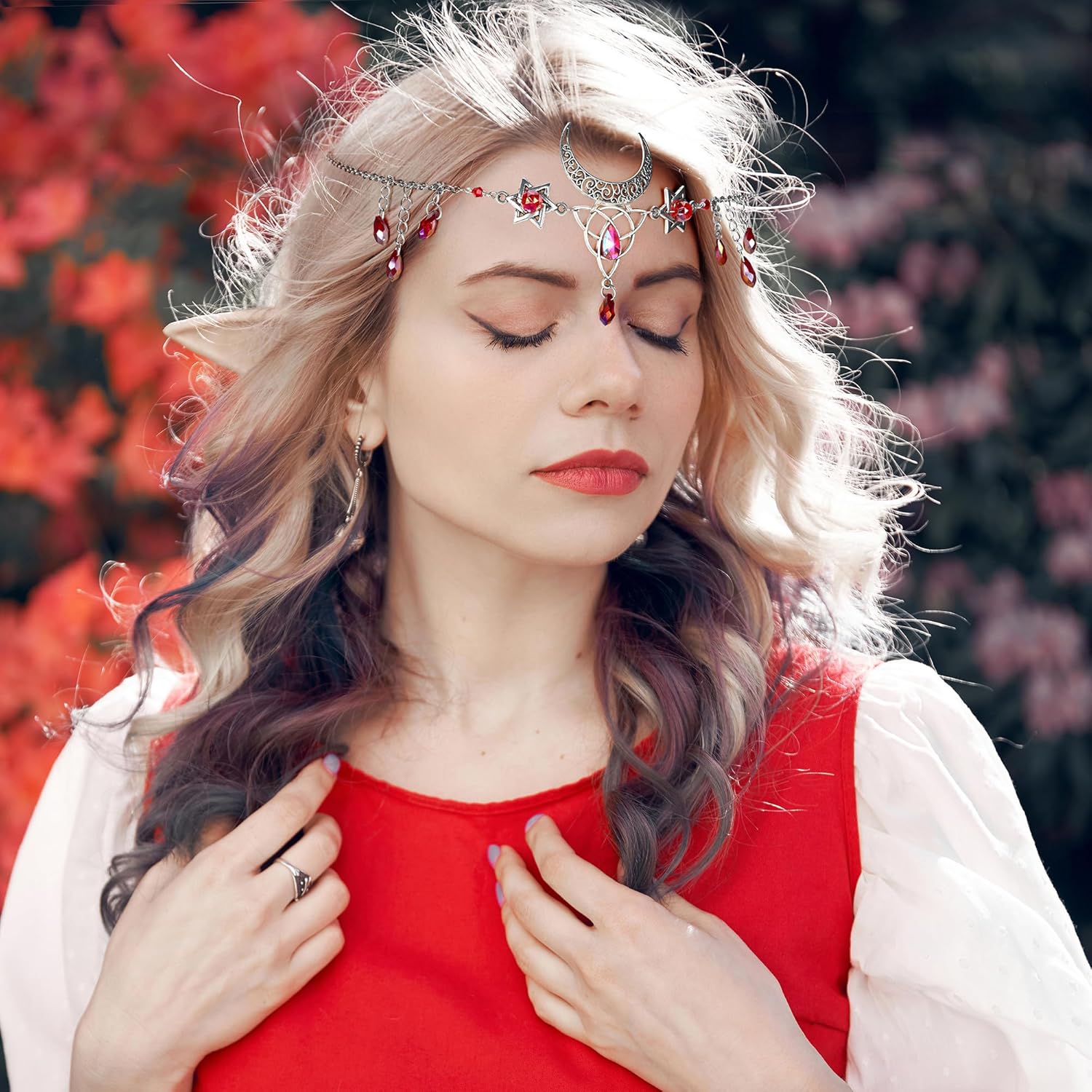 FRESHME Elf Ears and Headpiece Set - 2 Pairs