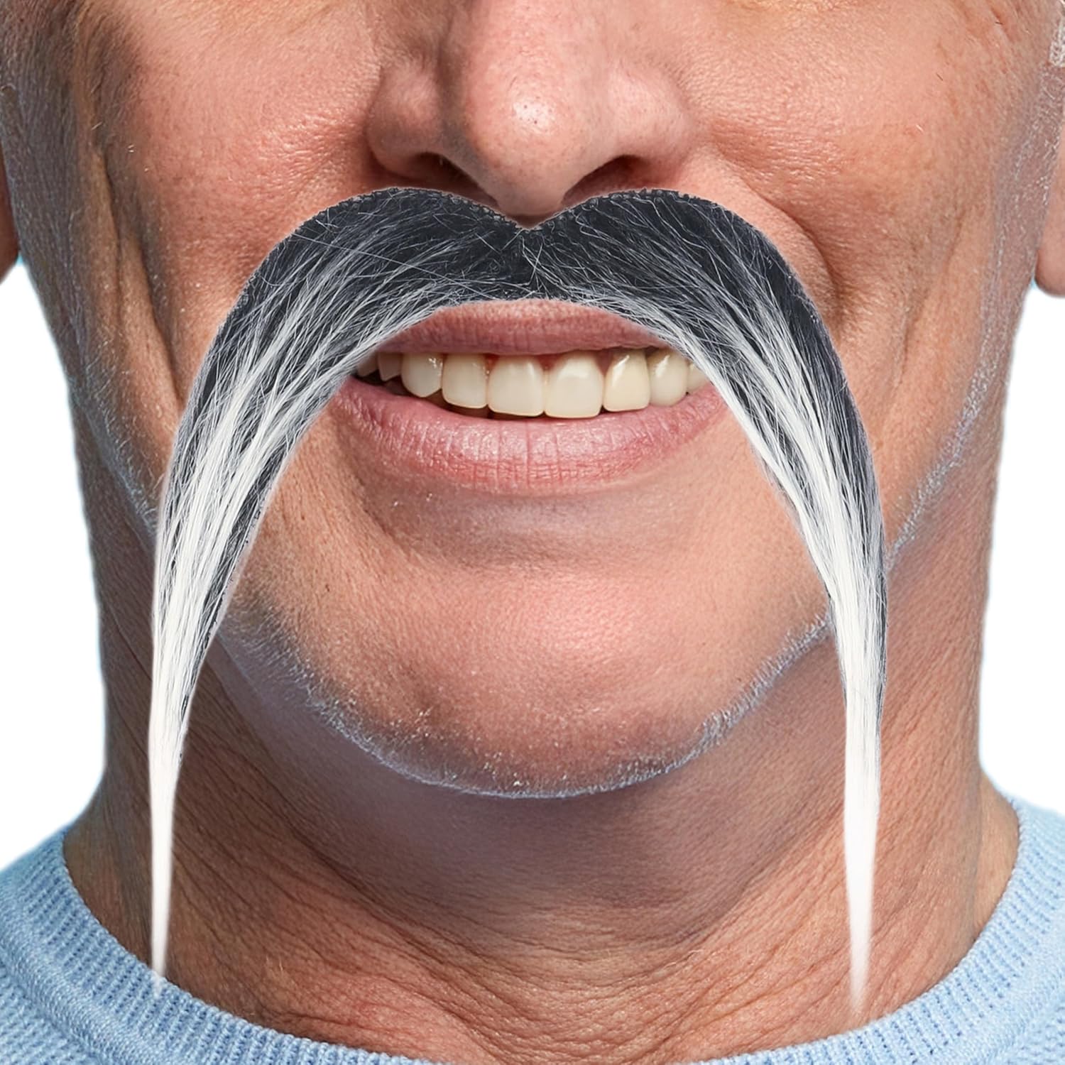 Halloween Classic Fake Mustache for Men - Great for Cosplay More
