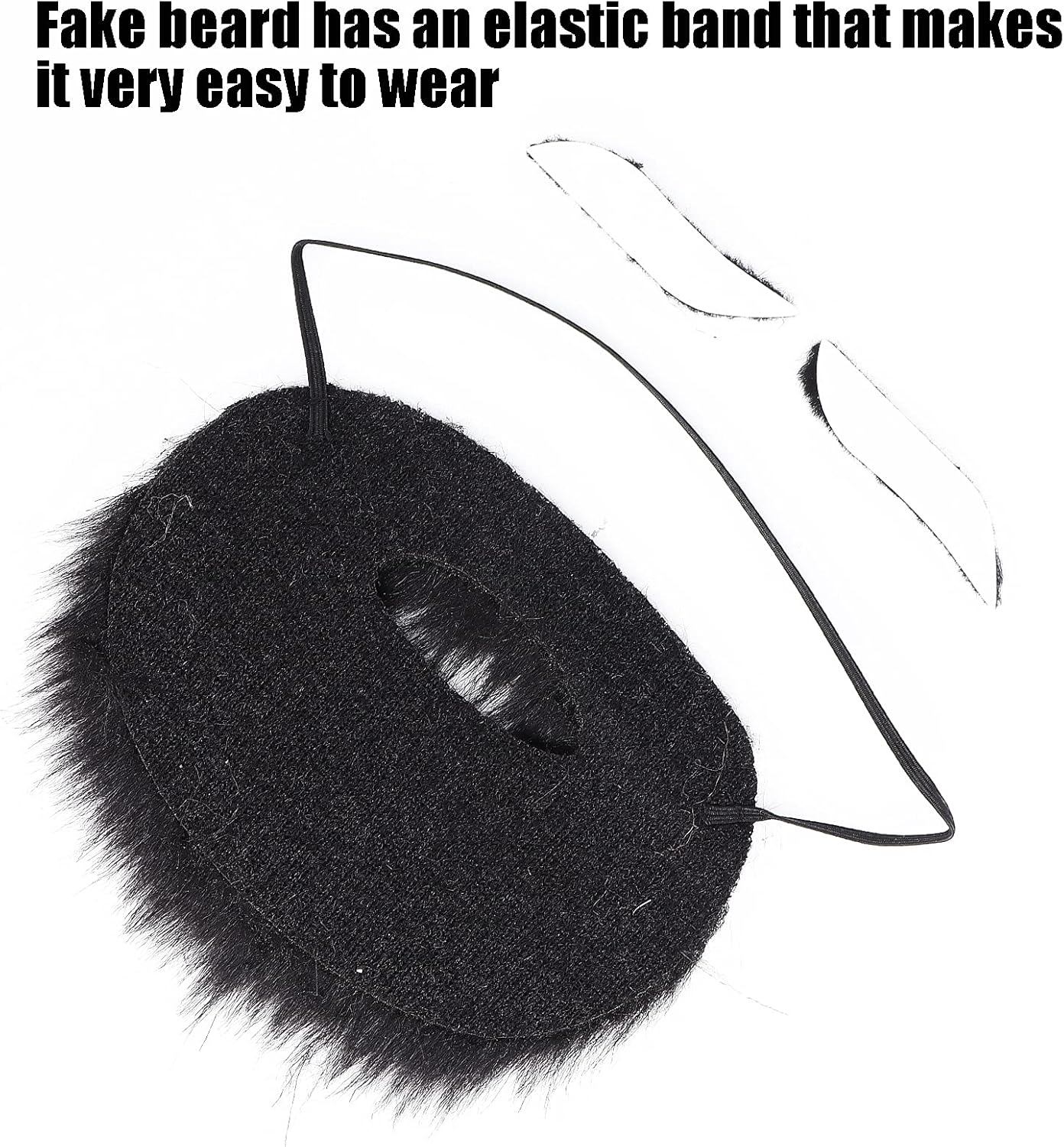 Sonew Funny Fake Mustache Stash Set for Halloween Costume