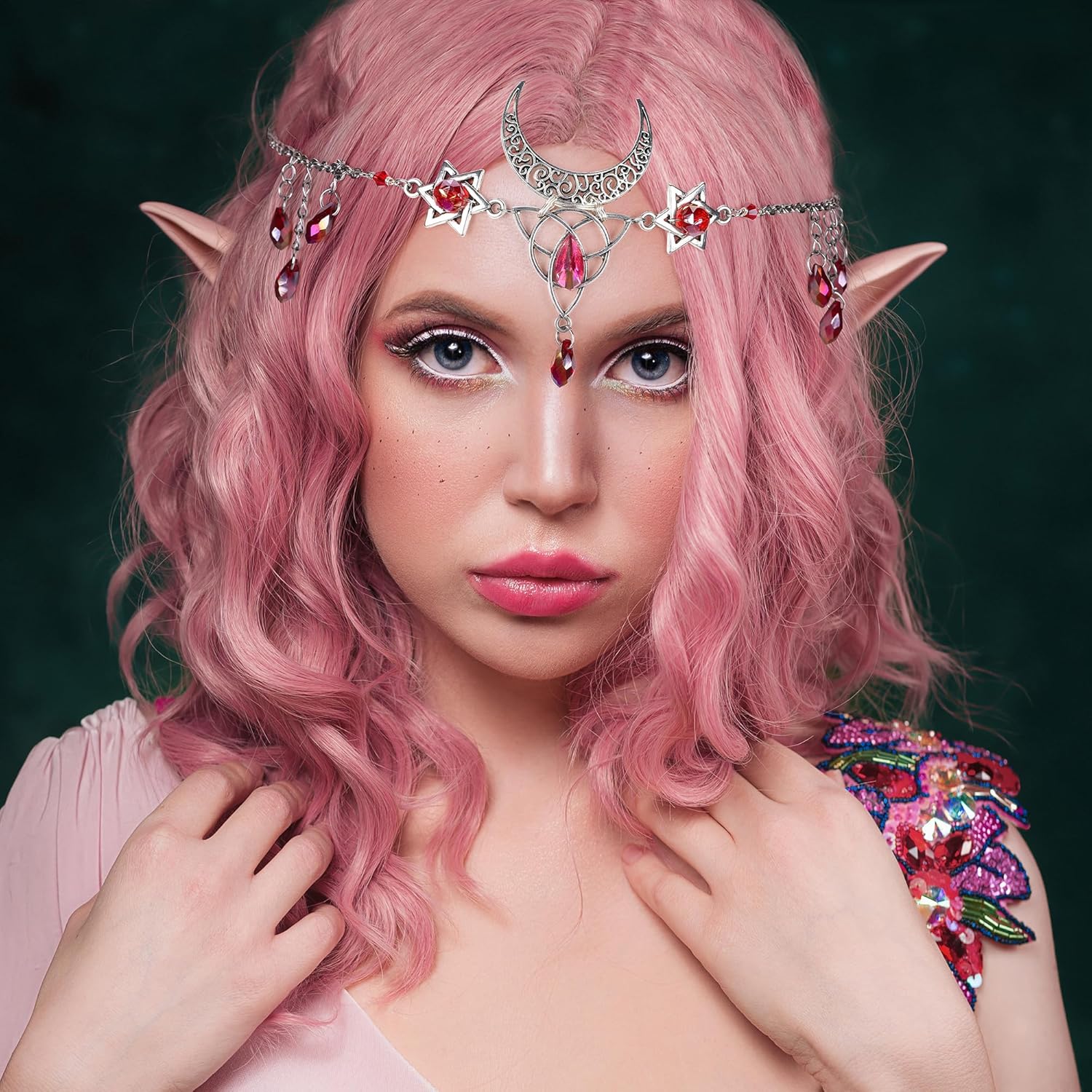 FRESHME Elf Ears and Headpiece Set - 2 Pairs