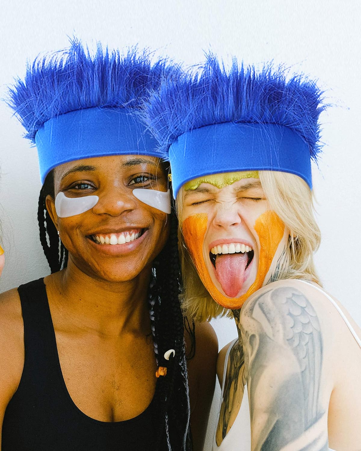 Easter Halloween Blue Wig Set for Women