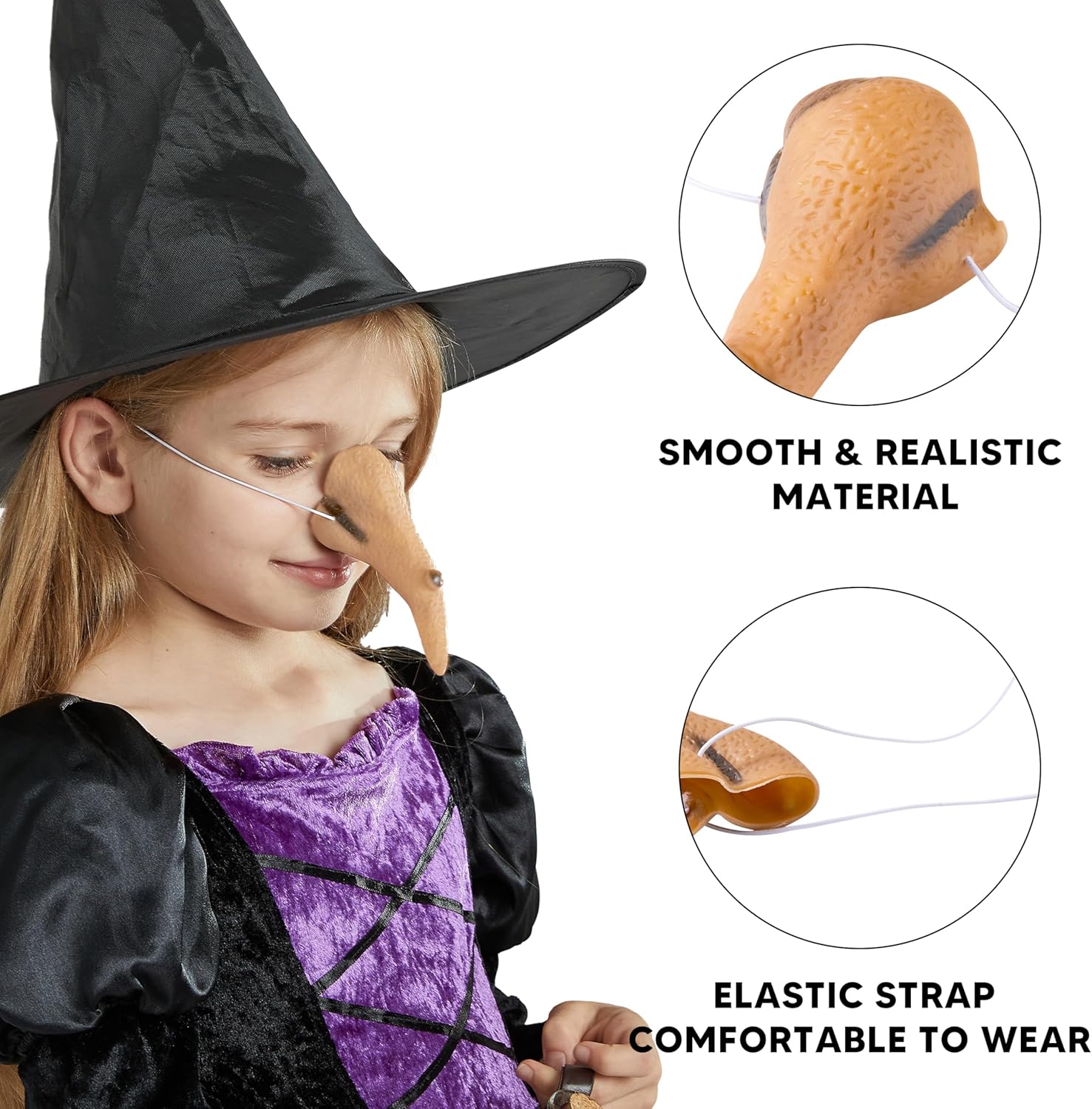 Perfect Witch Nose for Cosplay