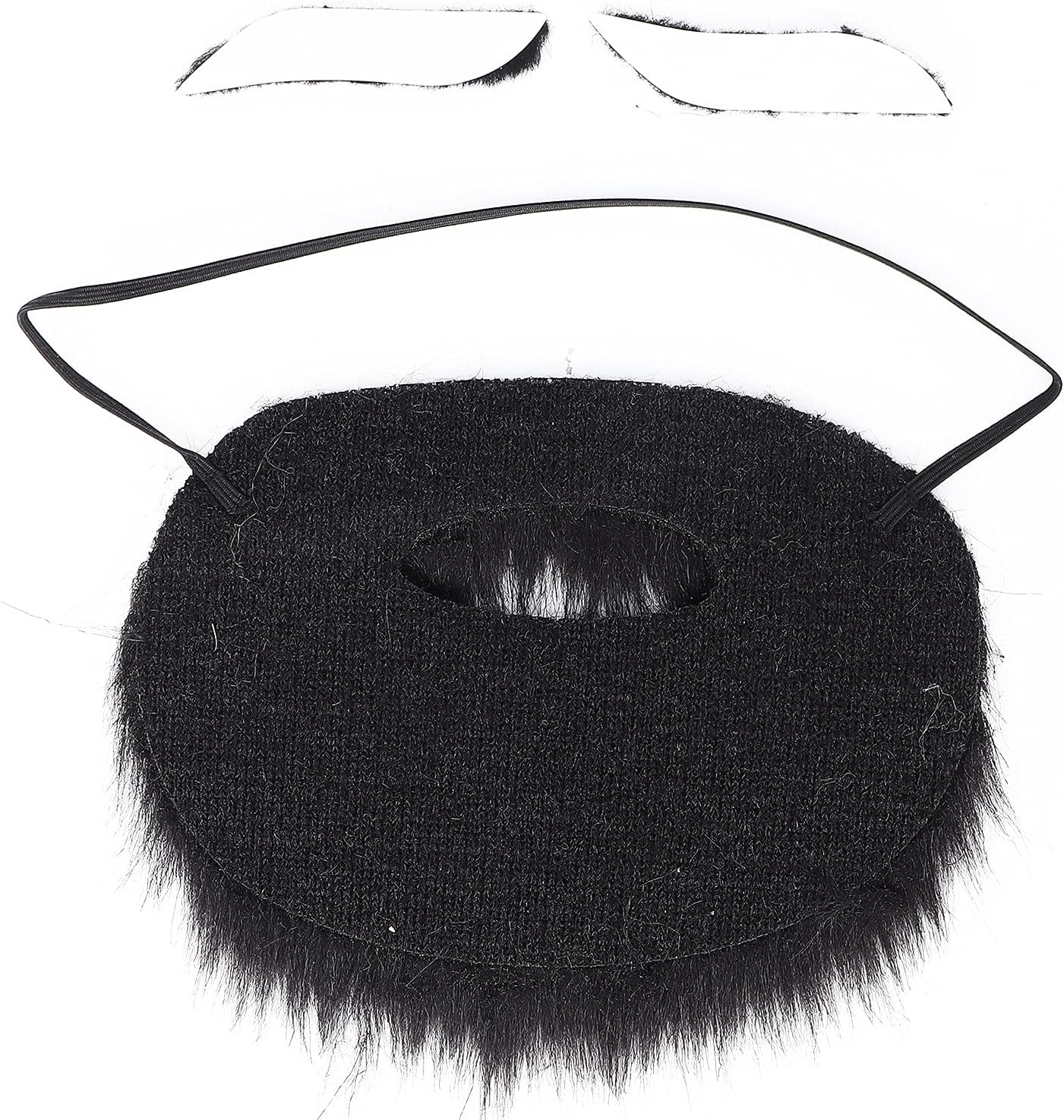 Sonew Funny Fake Mustache Stash Set for Halloween Costume