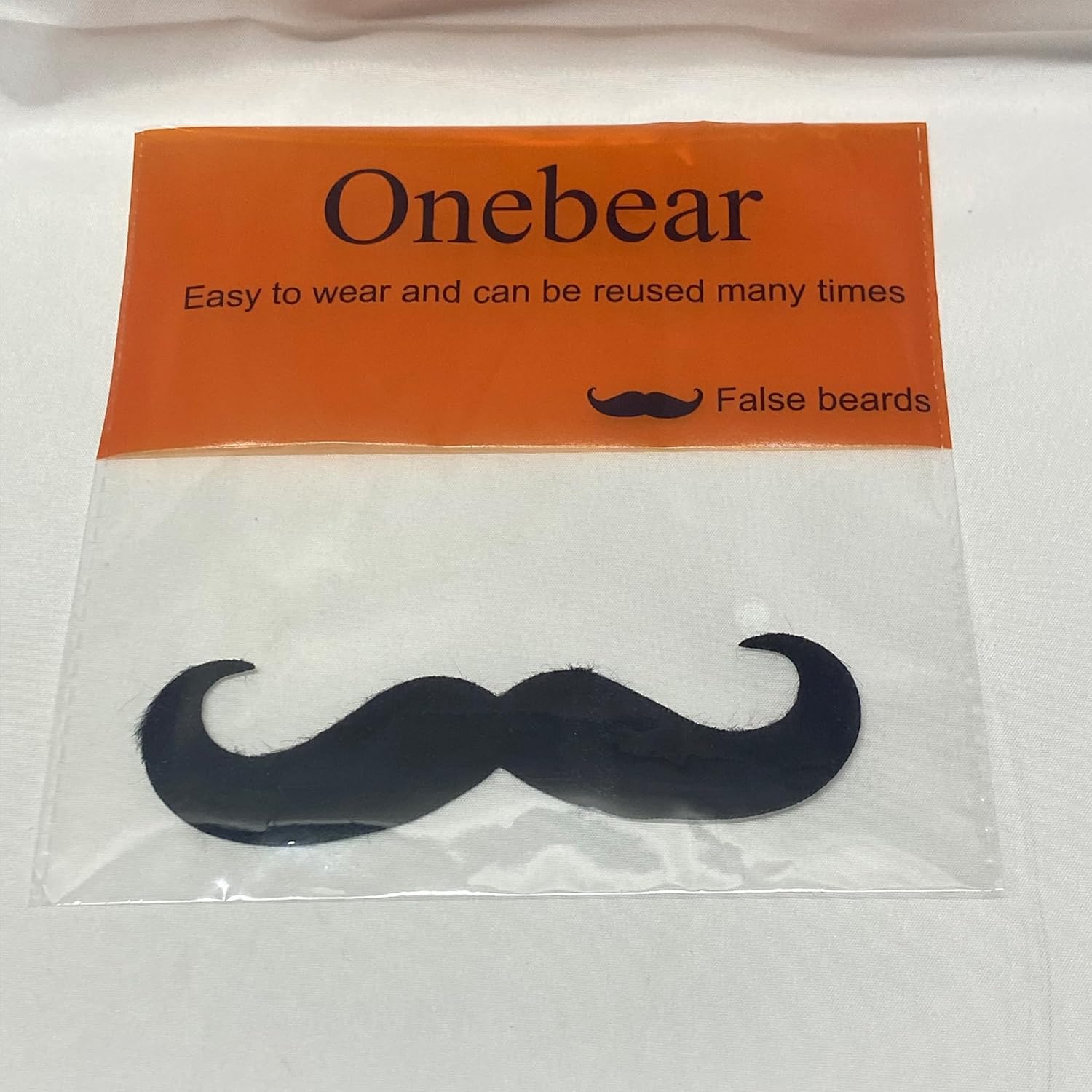 Onebear Black Fake Mustache Bead for Cosplay