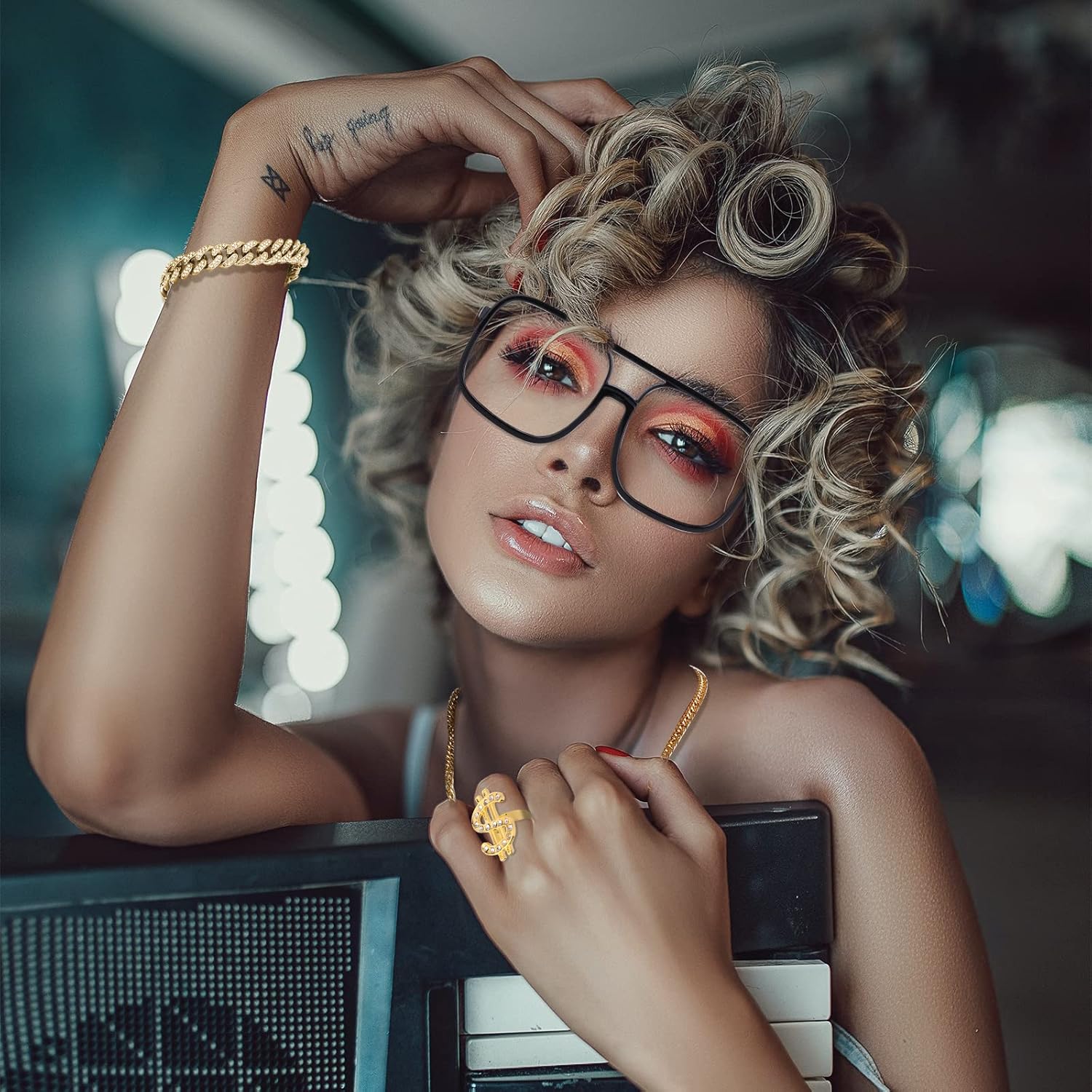 80s 90s Hip Hop Costume Kit Samples Turn Heads at Parties
