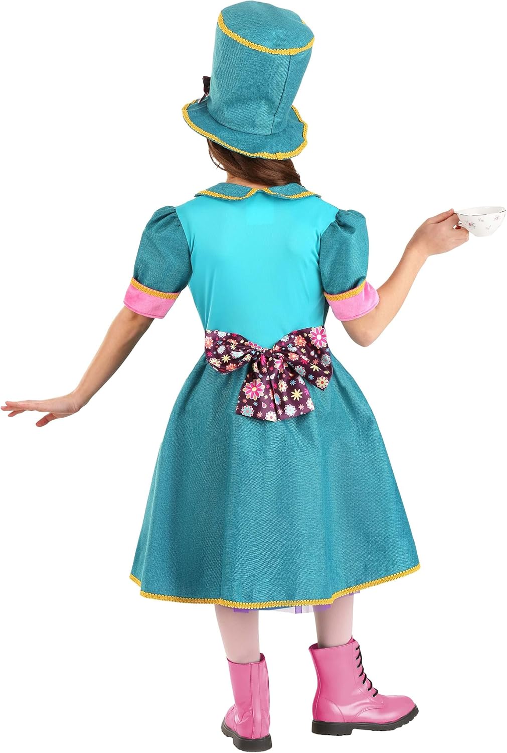 Teal Linen Mad Hatter Costume