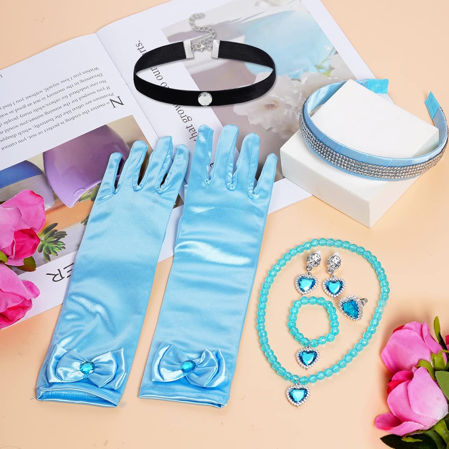 Girls Costume Accessories Princess Dress Up Set