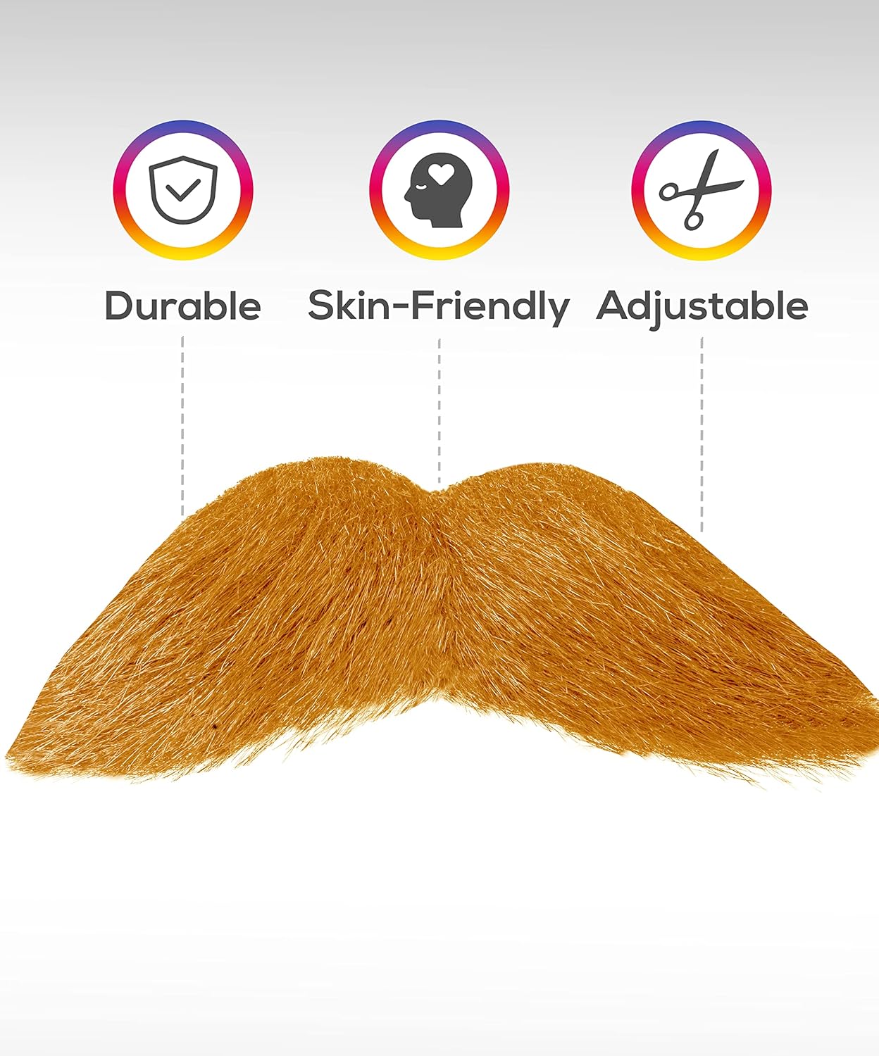 Perfect Walrus Style Fake Mustache