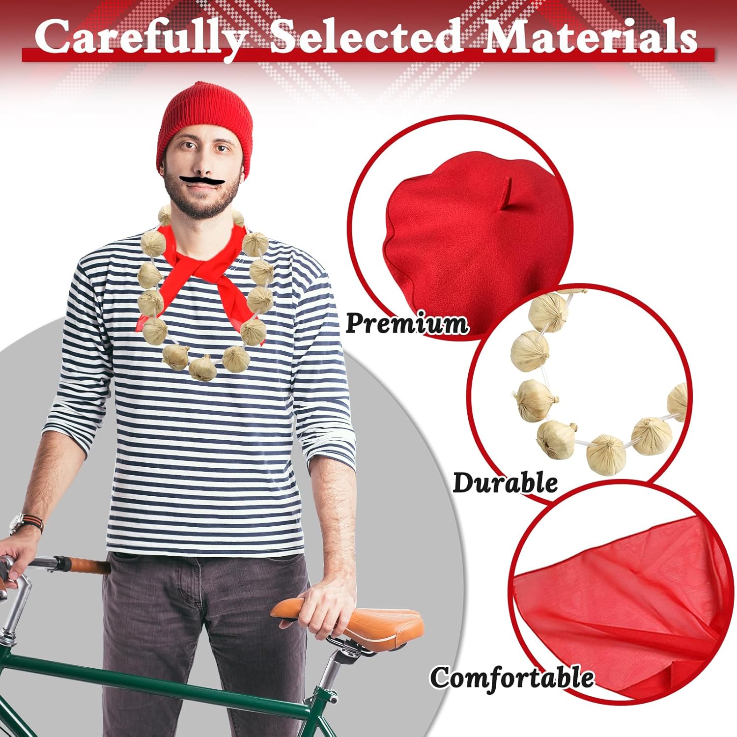French Men Costumes Speechify Set