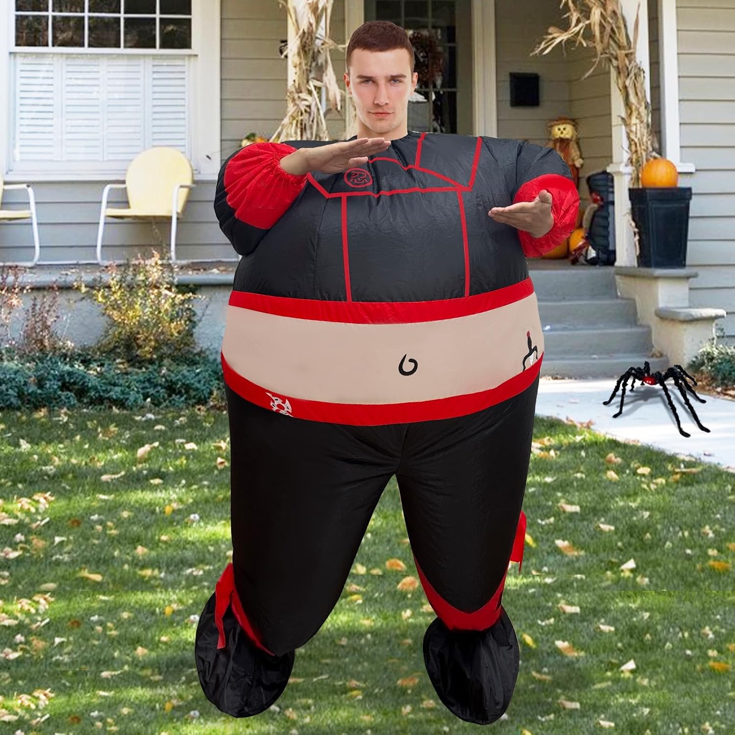 Halloween Chubby Ninja Costume for Adults