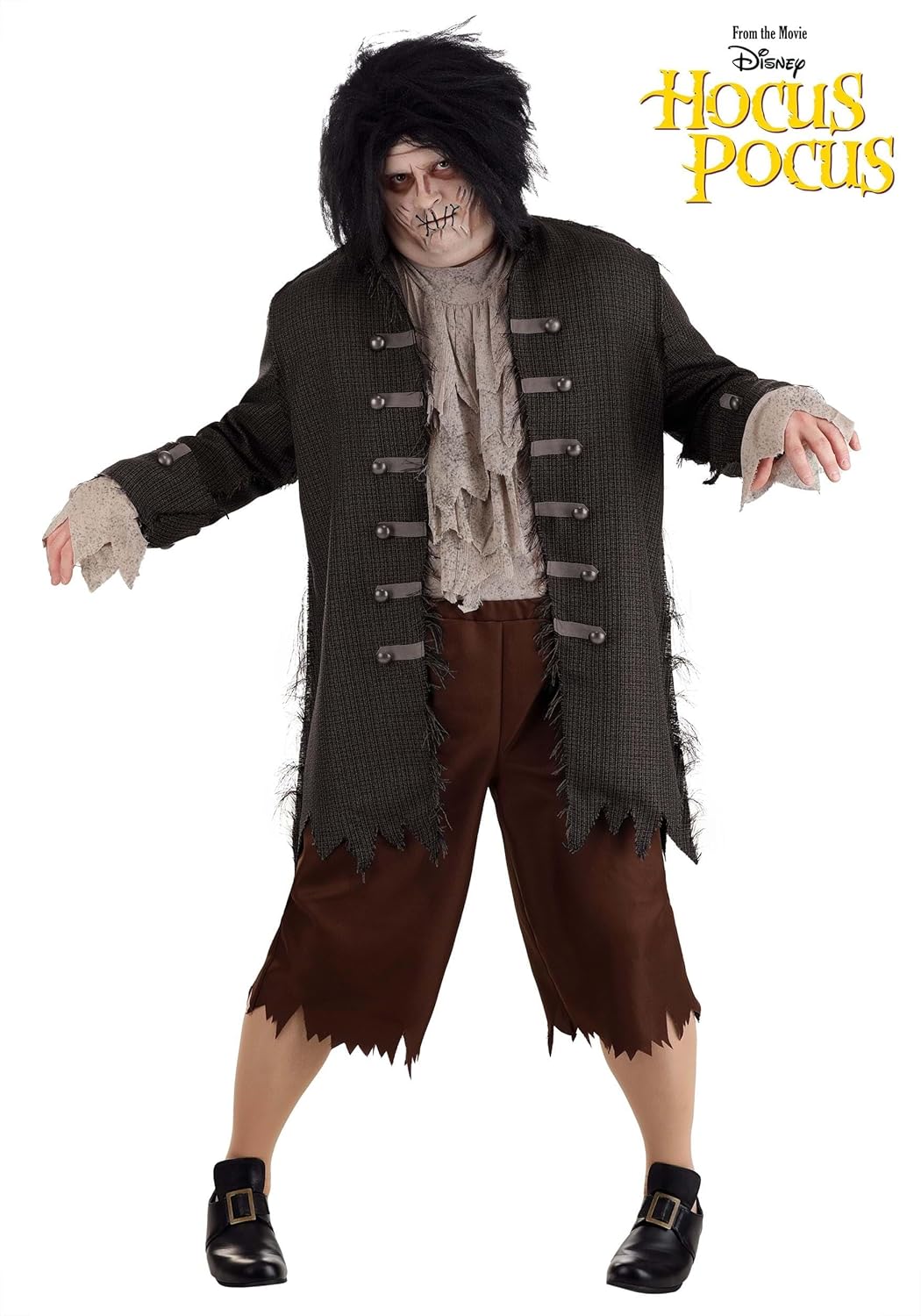 Disco Hocus Pocus Wizard Plus Size Billy Butcherson Costume