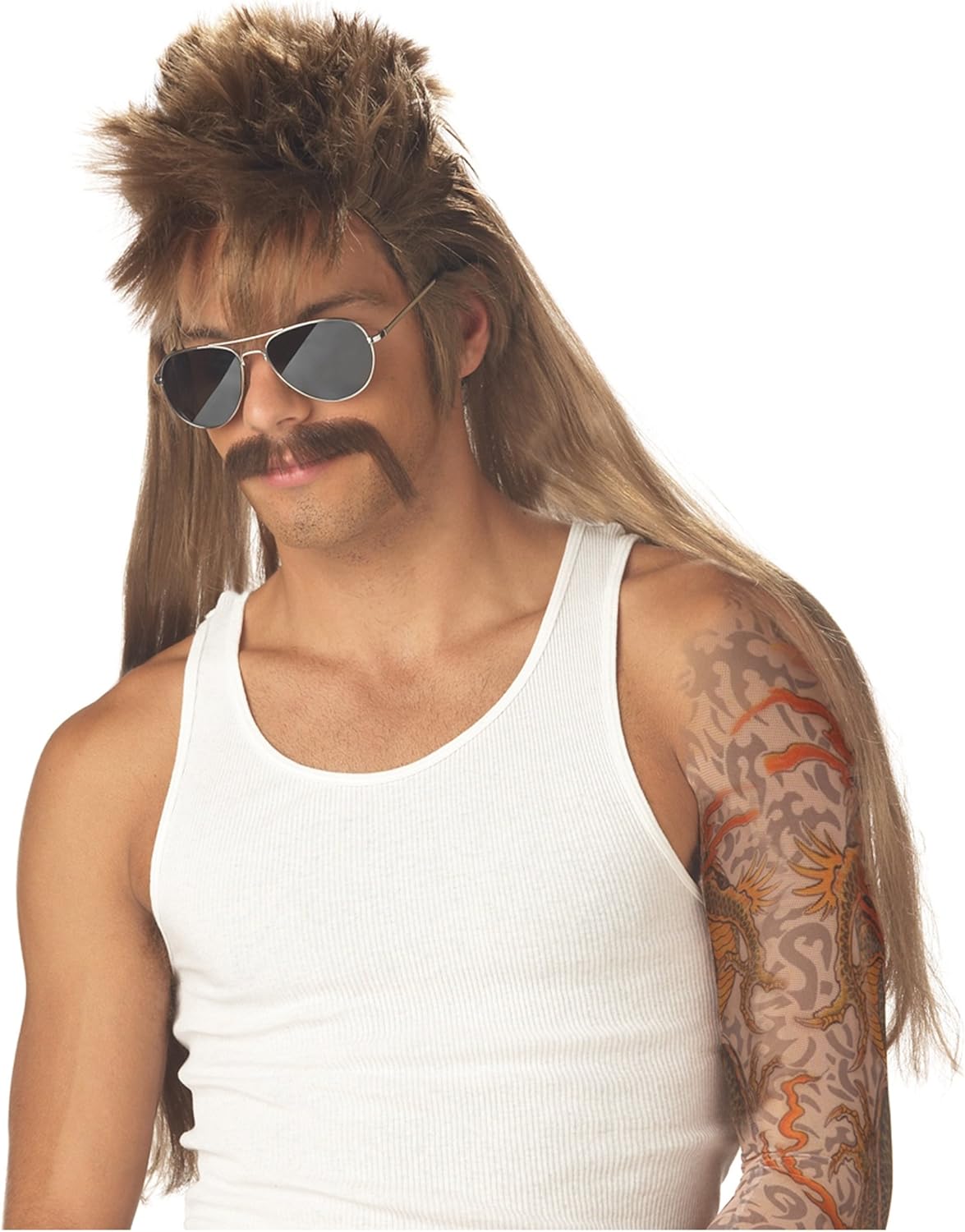 California Costumes Mississippi Mud Mullet Standard Wig for Men