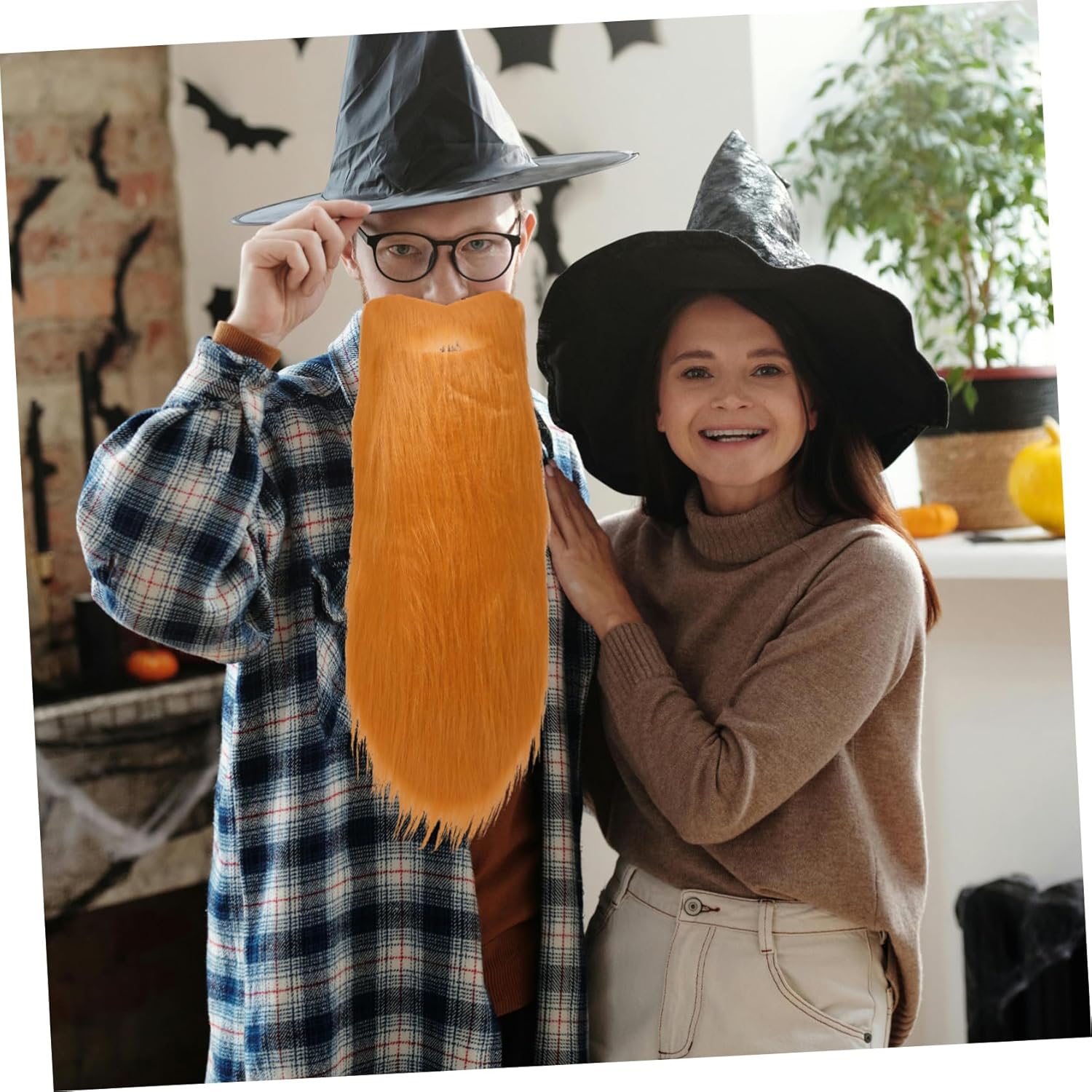 BESTYASH Halloween Fake Beard Kit