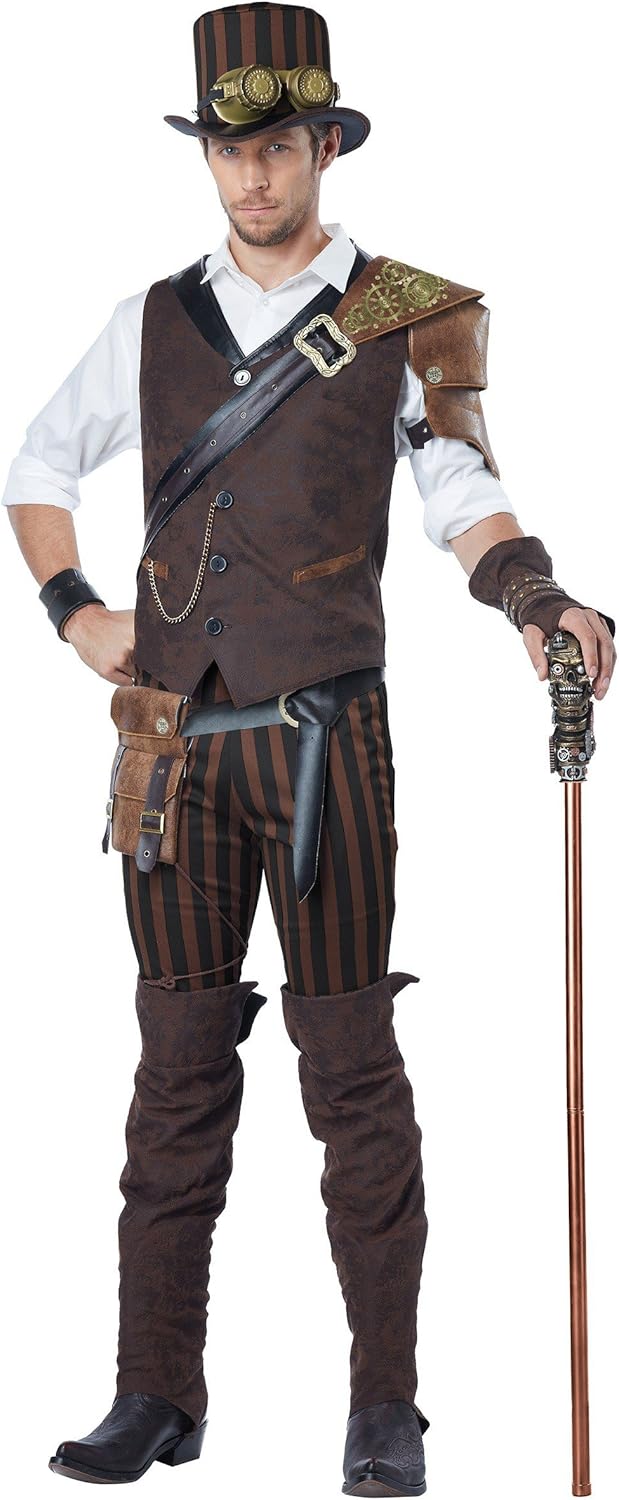 Steampunk StealValentine Costume for Adults - Medium