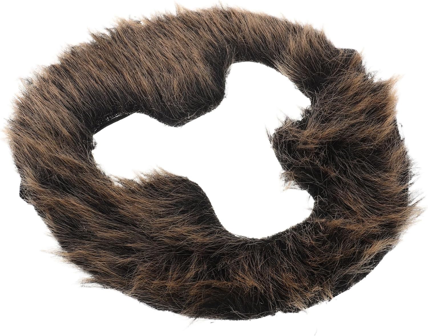 Yardenfun Realistic Monkey Beard Costume for Men - Dark Brown