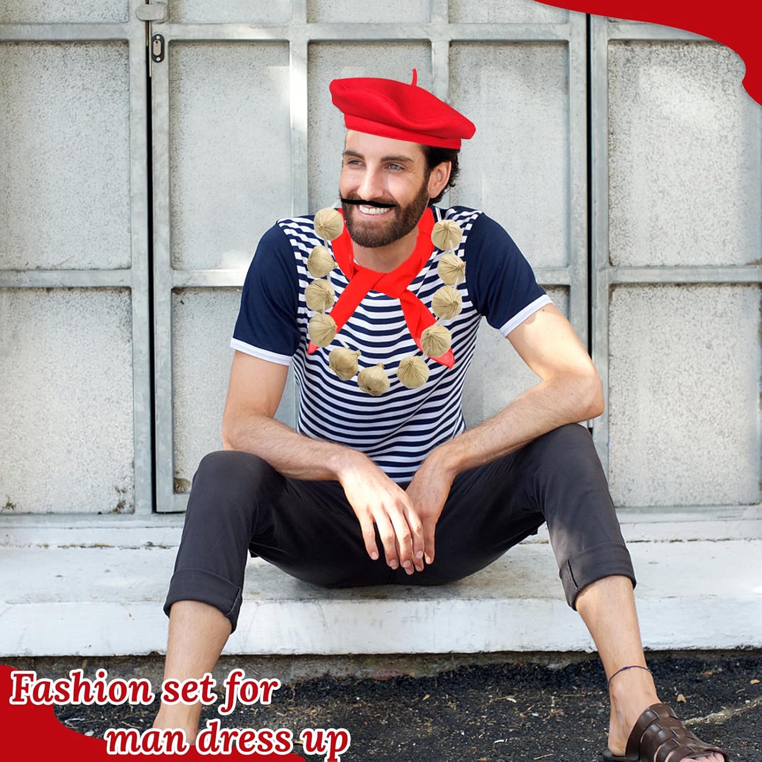 French Men Costumes Speechify Set