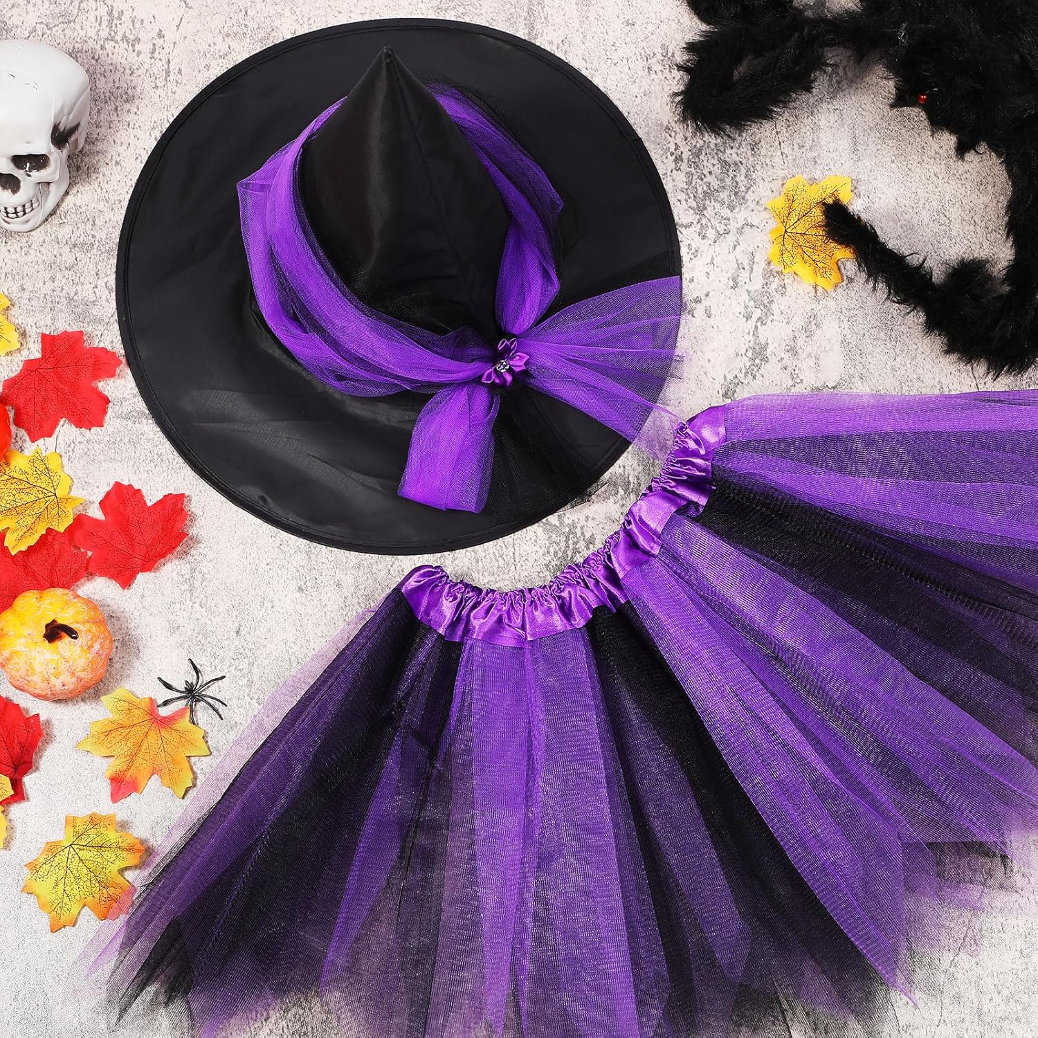 3-Piece Halloween Witch Costume Set