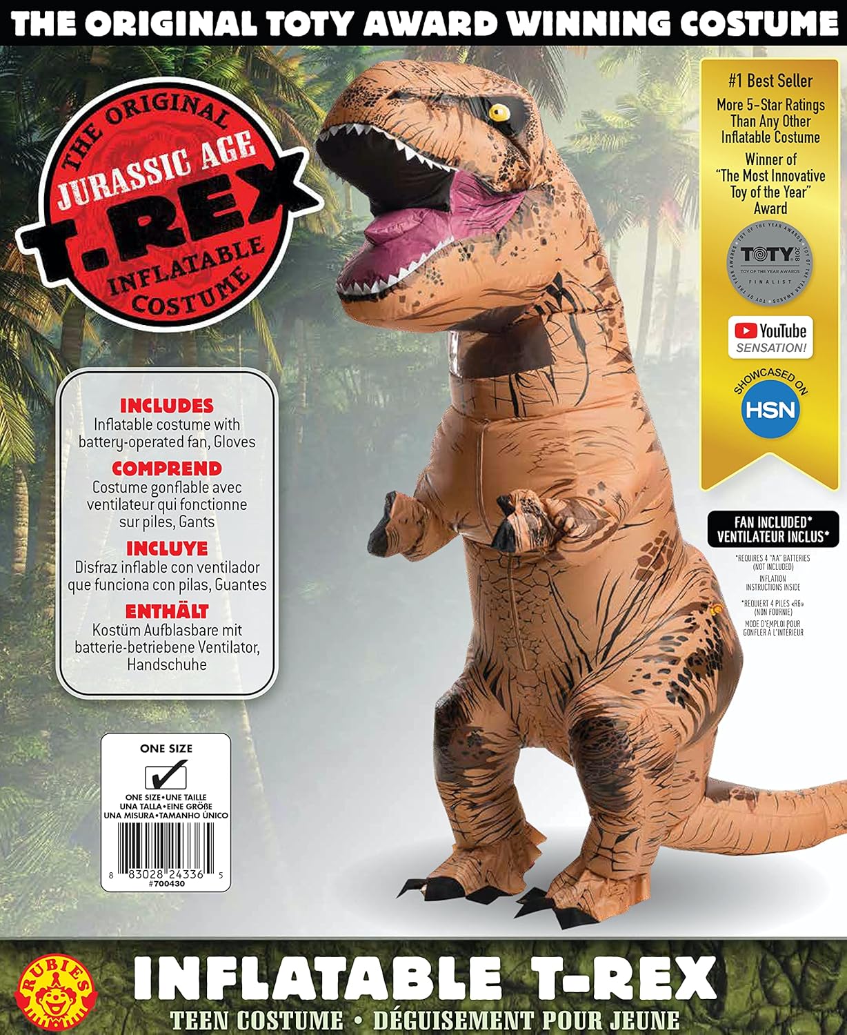 Fun Dinosaur Costume for Teens