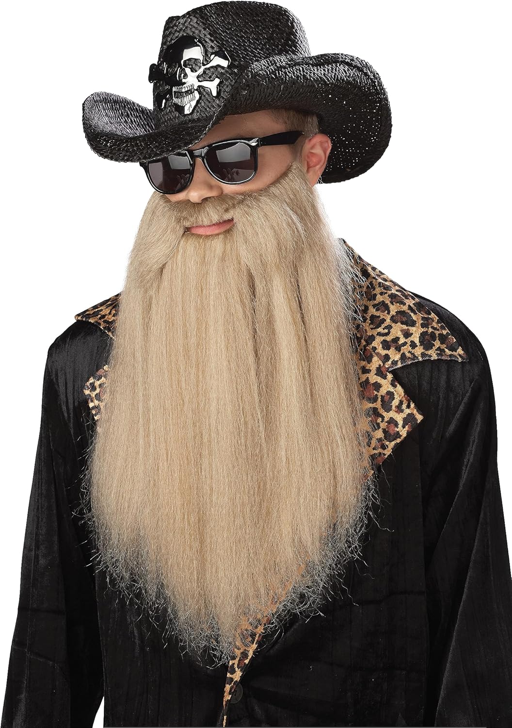 California Costumes Standard Brown beard with Elastic Fit