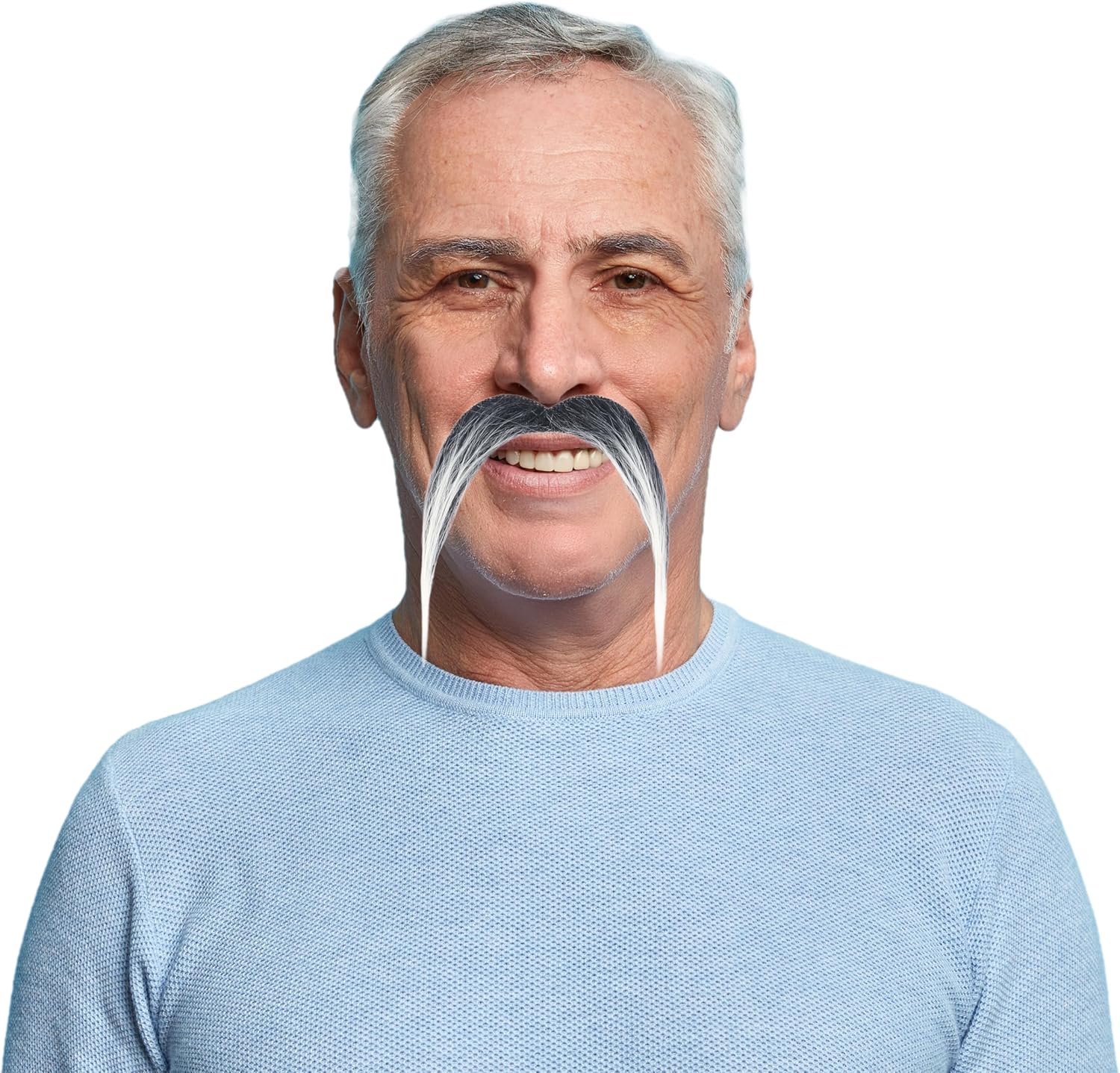 Halloween Classic Fake Mustache for Men - Great for Cosplay More