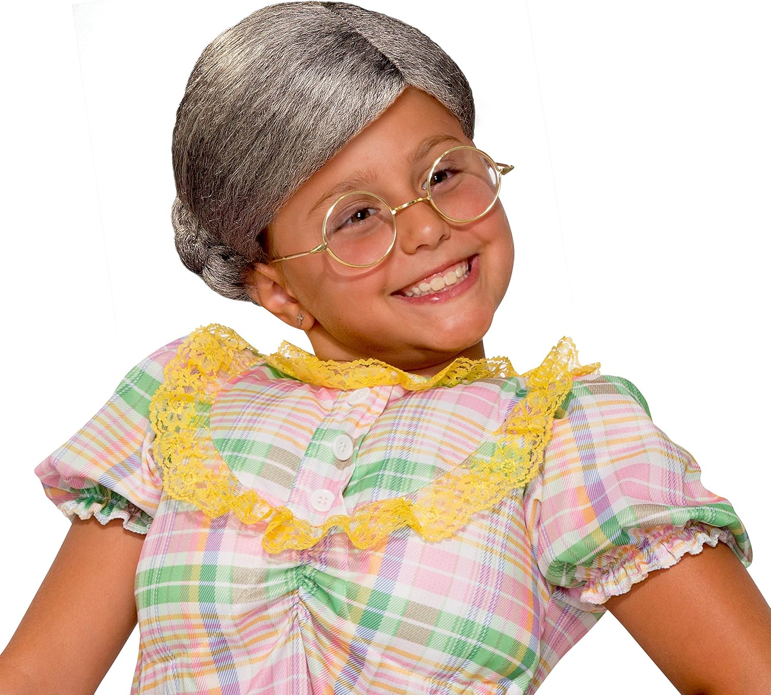 Rubies Costume Old Lady Wig - Great for Mrs Santa costume